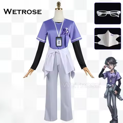 【Wetrose】In Stock Identity V BLK.AESOP Aesop Carl Game Outfit Cosplay Costume
