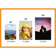 3R 4R 5R CARD/STICKER -  PHOTO PRINT