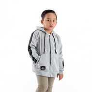 GANTUNGAN Linkawe Original Sletting Hoodie List black Children Basic free sticker & key chain age 2 