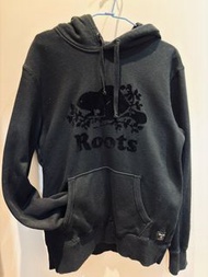 🇨🇦Roots 黑色刷毛帽T