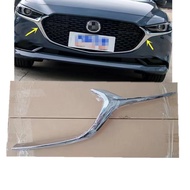 Car front Grille Decorative Strip Front Grille Protection Plate Front Grille Side Trim Strip for Mazda CX-3 CX-4 CX-5 CX-8 CX-30 for Mazda 3 Axela Mazda 6 ATENZA