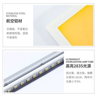 Lampu Kuning LED Anti-UV Anti-UV Lampu Rata Penapis Makmal Lampu Pemurnian Cahaya Biru Lampu Pembasm