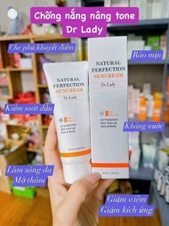 Kem Chống Nắng Nâng Tông Kiềm Dầu Dr Lady