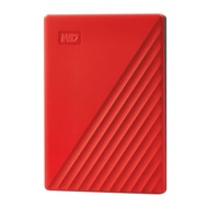 WD My Passport 5TB(紅) 2.5吋行動硬碟(2019)