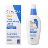 Cerave CERAVE Facial Moisturizing Lotion 52ml AM/PM 89ml/Moisturizing Lotion สําหรับผิวธรรมดา
