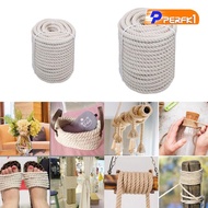 [Perfk1] Natural Cotton Rope Strong for Pet Toys Rope Basket Tug of War