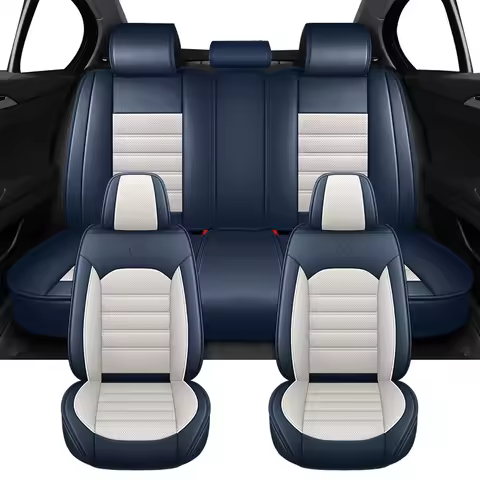 Universal Full Set Luxury Car Seat Covers For MG4 MG5 MG6 MG ZS HS EV Woman Man Gifts Auto Interior 