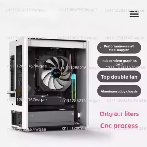 K2S K39 Ghost S1 Mini CNC Chassis - MINI ITX A4 PC Case