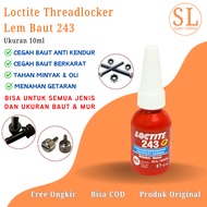 Loctite 243 Threadlocker Bolt Glue 10ml Prevents Rust and Sagging Bolts Due to German Henkel Vibrati