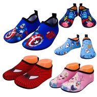 Fashion Water Shoes 1-9Yrs Kids Boy Soft Rubber Non-slip Barefoot Shoes Captain Girls Beach Swim Aqua Shoes