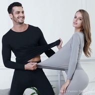 Men Women Winter Warm Inner Wear Thermal Underwear Long Johns Pajama Set F2BY
