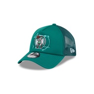 New Era หมวกรุ่น BOSTON CELTICS NBA STREET GAME DARK GREEN 9FORTY AF TRUCKER CAP