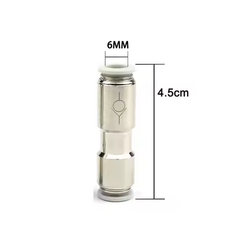 1 stainless steel check valve for CO2, carbon dioxide diffuser to prevent gas backflow, check valve 