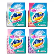 Kao Attack Detergent Powder Ultra Power / Colour / Sweet Floral / Floral Romance 700G-800G