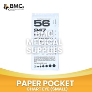 Pocket EEye Chart / Snellen or Jaeger Chart and Pain Rating Scale / Pain Assessment Tool Snellen cha