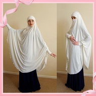 Telekung Travel Ramadan Eid Muslim Prayer Garment Hijab Wear Abayas Islam Clothing Niqab One-Piece