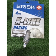 BRISK AOR10-X9 & AOR12-X8 X-LINE RACING SPARK PLUG