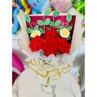 Gubahan Bunga Kait / Bouquet Flower Crochet 1