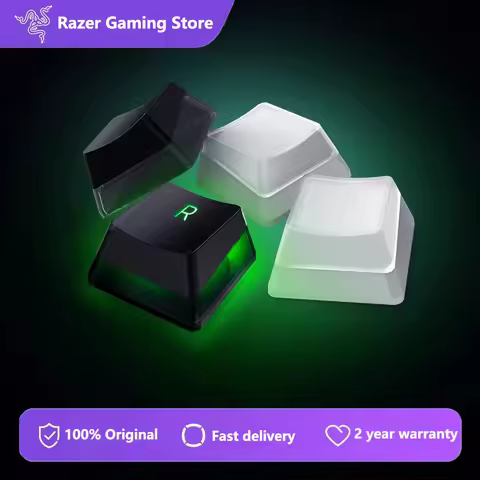 Razer Phantom Keycap Upgrade Set Unique Stealth Pudding Design Translucent Sides Bottom-Lasered Lege