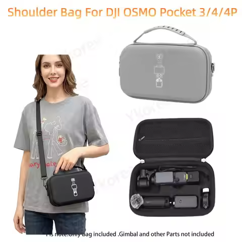 Portable Shoulder Carrying Case for DJI Osmo Pocket 4/Pro/3 Protective Storage Bag for DJI Osmo Pock