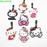 RALPHYG Airplane Suitcase Tag, Boarding Pass Address Label Cartoon Luggage Tag, Fasion PVC Aircraft 