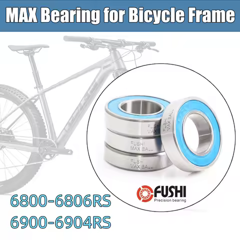 4PCS MAX Bearings 6800 6801 6802 6803 6804 6805 6806 6901 6902 6903 6900 Full Balls 2RS RSV for Bicy