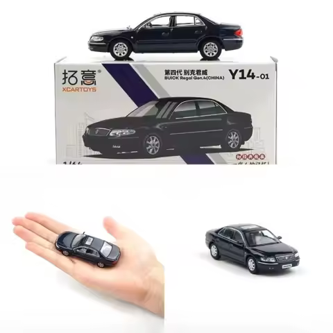 XCARTOYS 1:64 Honda Accord CD5 Matte Black Alloy Car Model Classic Collection