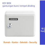 Key Box Gantungan kunci dinding Key Box dinding Cantelan kunci label KUNCI RUMAH