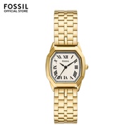 Fossil Women's Harlow Analog Watch ( ES5361 ) - Quartz, Gold Case, Octagon Dial, 16 MM Gold Stainles