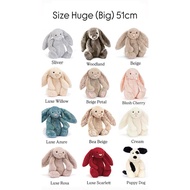 (100% Authentic - Size HUGE) Genuine Jellycat Bunny size Huge (Big) 51cm