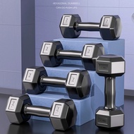 Hexagonal dumbbel1/1.5/2/2.5/3/5//6/7.5/10kg Dumbells for Sport Gym Fitness ExerciseWeight Training 