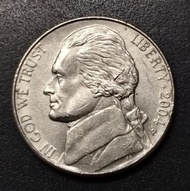 USA Jefferson Lewis & Clark 5 Cent Coin 2004
