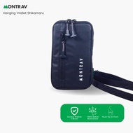 Montrav - Tas Dompet Pria - Tas Selempang Hp - Hanging Wallet -