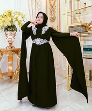 Baju Muslim Anak ALMIRA KIDS / Dress Maxi Anak Perempuan