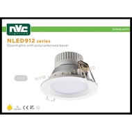 NVC NLED9125 LED Ceiling Downlight 12w 6.6Inch Daylight Lampu Siling LED