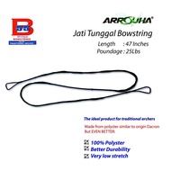 Tali Busur Jati Tunggal Arrouha 25lbs 28Inches
