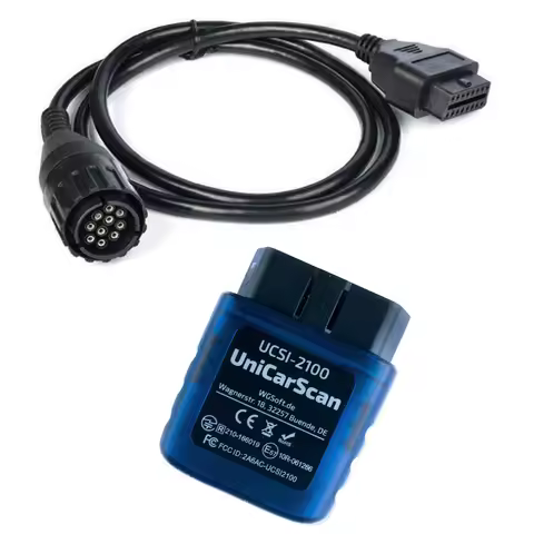 UniCarScan Bluetooth Diagnostic Adapter BMW Motorcycle Vehicle Support Android iOS Motoscan Bimmerco