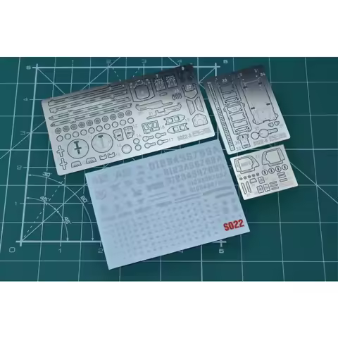 MAD S022 Etching Parts Decal for HG MS-06S ZAKU II GTO Mobile Suit Model Building Tools Hobby DIY PE