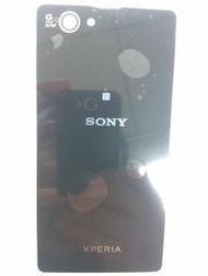 全新原廠索尼SONY含防水貼膠條Xperia後蓋背板Z1 mini後殼Compact背蓋D5503電池背蓋附背膠