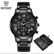 Jam Tangan Divest 9009 Chrono Aktif Original Free Box Exclusive