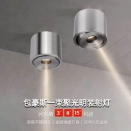 Baohaus Small Angle Concentrating Exposed Installation Spotlight 3W Adjustable Entrance 3 Degrees 8 