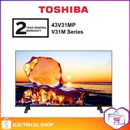 Toshiba 43'' V31M Series 43V31MP HD LED Smart TV VIDAA Bezel-less Design Television