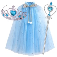 toys for kids goodies birthday children's day gift Princess Elsa Cloak Children's Day Christmas Perf