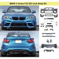 BMW F22 F23 F87 2 series 14-19 M2 competition bodykit body kit front side rear bumper skirt lip diff