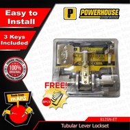 POWERHOUSE Tubular Lever Lockset 812SN-ET •TFM•PHDH