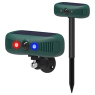 Ultrasonic Monkey Repellent PIR Sensor-Controlled Siren and Strobe Alarm System Solar Alat Penghalau