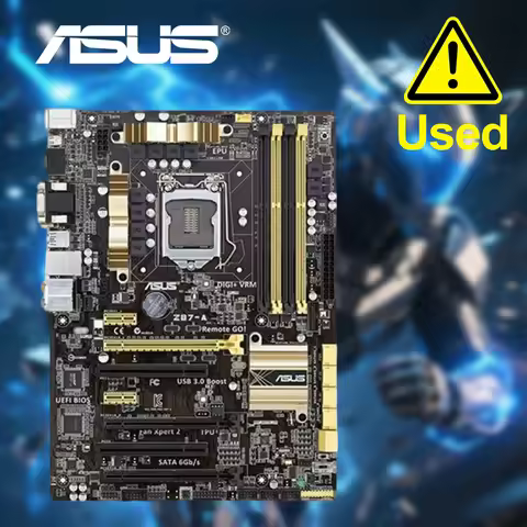 ASUS Motherboard Z87-A Socket LGA 1150 i7 i5 i3 DDR3 32G SATA3 USB3.0 ATX