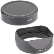 Haoge Lh-S245N Ống Kính kim loại hình vuông Mui Xe Cho Sony Fe 50Mm F2.5 G Fe 40Mm F2.5 G Fe 24Mm F2