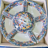Japanese Benjarong Tray Diameter 39cm Or 15 Inches