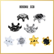 [BOSSKU] 14 Pcs Golf Shoe Spike Golf Accesories Brand Aksesori Golf Golf Shoe Spikes
